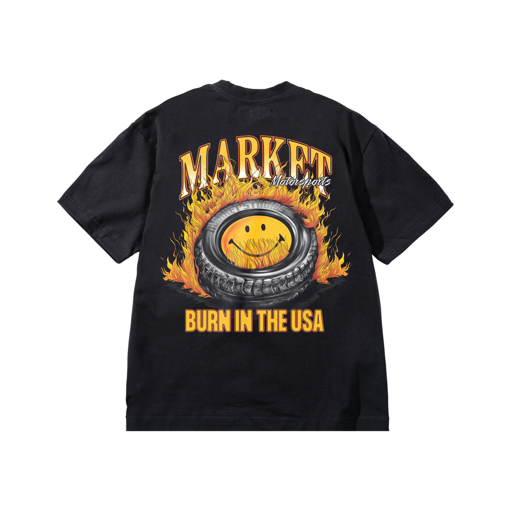 MA®️KET Smiley Burnt Rubber Tee