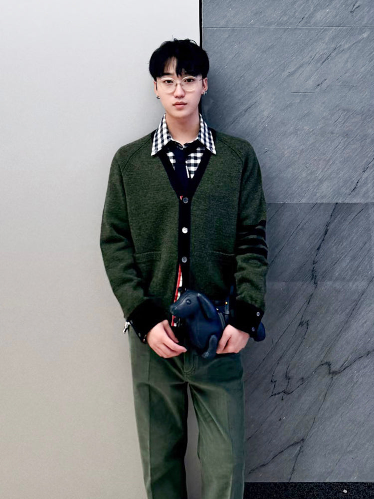 Unisex cardigan | Thom Browne
