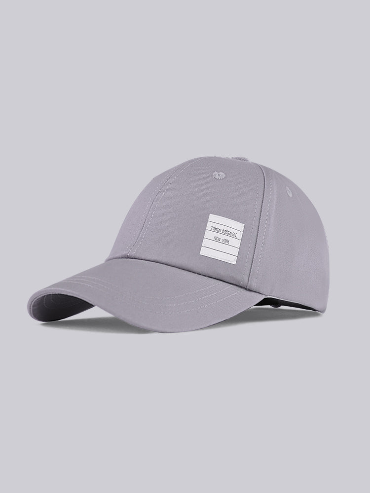 Solid color cap
