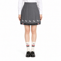 Women's Dog-Motif Pleated Mini Skirt | Thom Browne