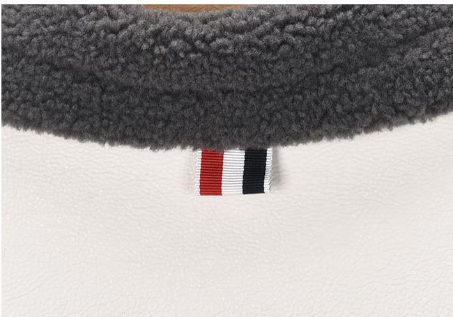 Lapel wool coat | Thom Browne