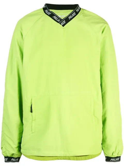 Palace Aslan Shell logo-trim overshirt
