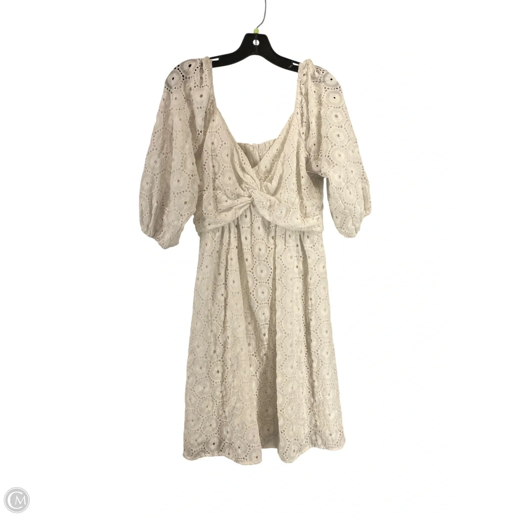 Dress Casual Short By Cmc In White, Size: 10