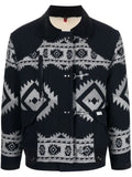 Fay geometric three-pocket jacket