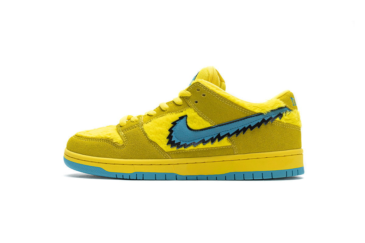 Nike SB Dunk Low Grateful Dead Bears Yellow Reps Sneakers CJ5378-700