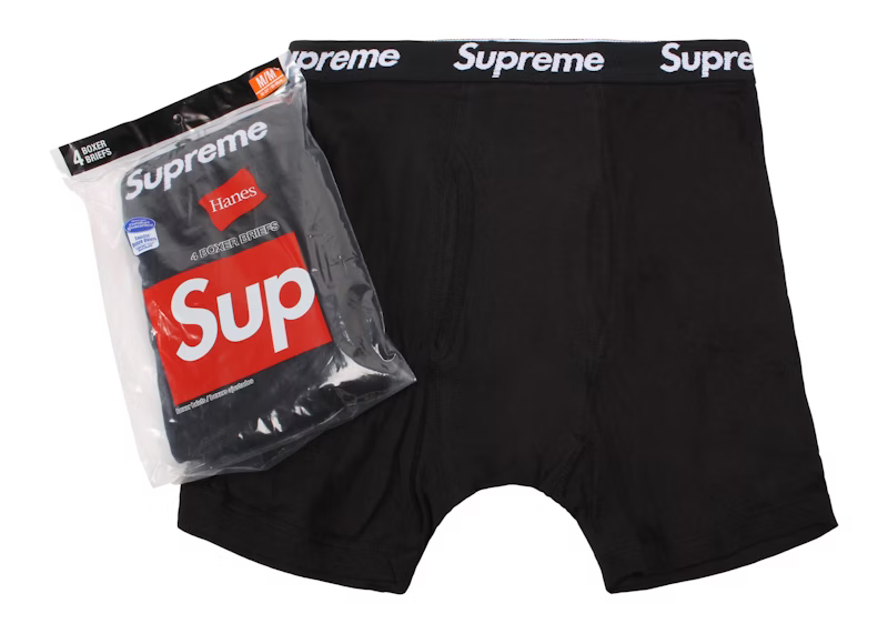 Supreme Hanes Boxer Briefs (2 Pack)