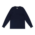 Blue Tonal Logo Long-Sleeve Tee