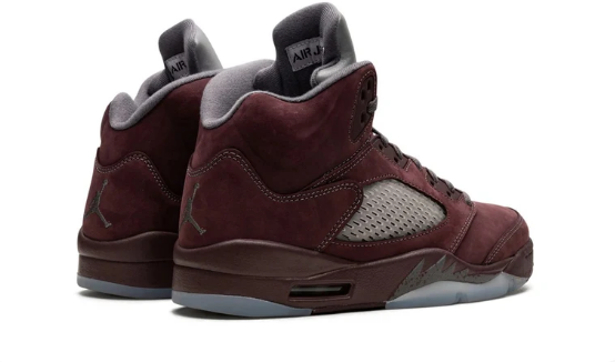 Air Jordan 5 'Burgundy' 2023 Sneakers