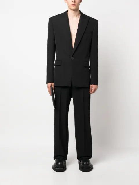 Balmain single-breasted wool blazer