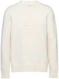 Prada wool and cashmere crew-neck sweater