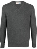 Ballantyne V-neck cashmere jumper
