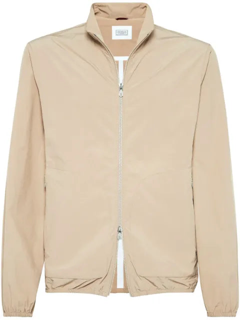 Brunello Cucinelli zip-fastening windbreaker jacket