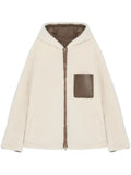 Yves Salomon reversible shearling hooded jacket