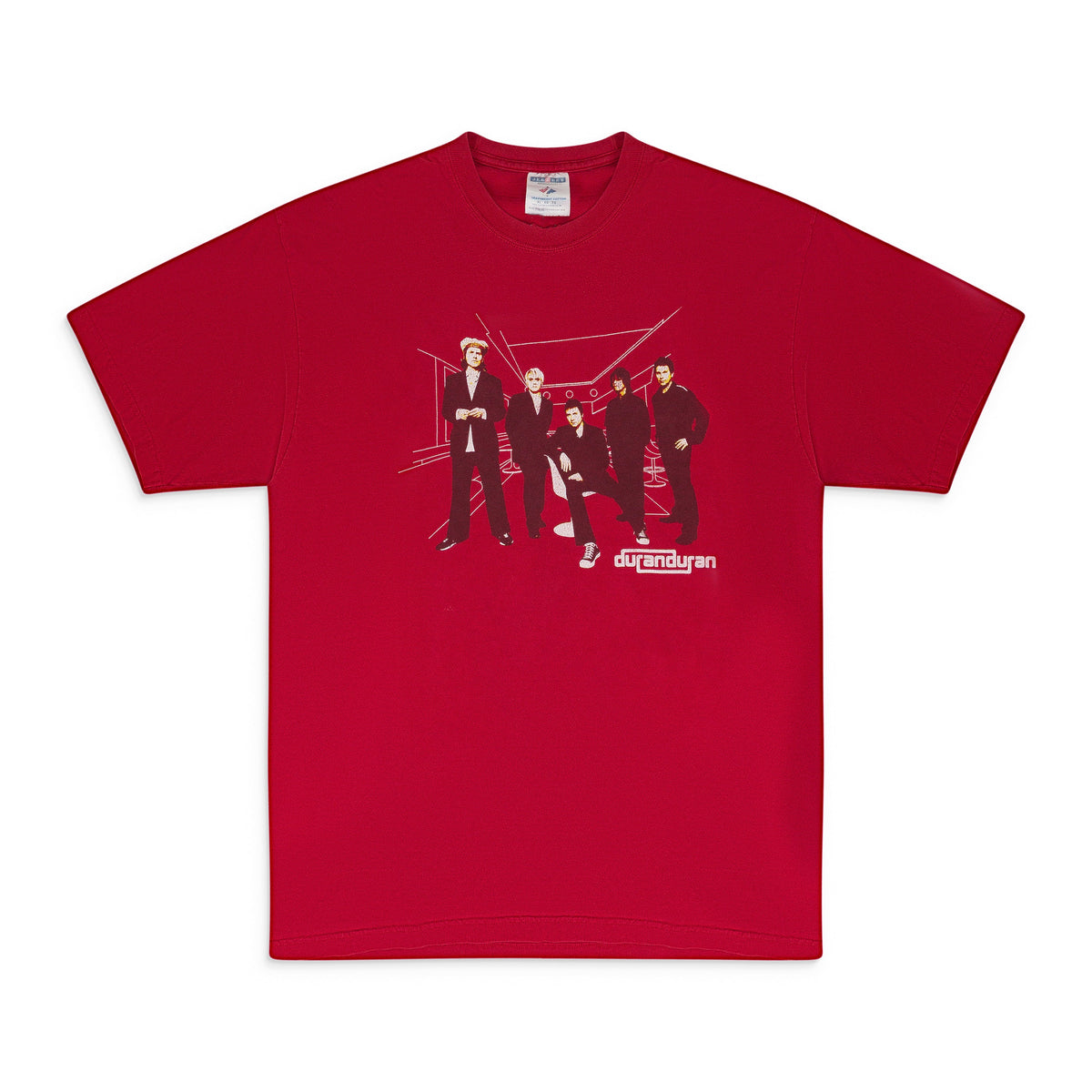 RED DURAN DURAN ROCKBAND T-SHIRT