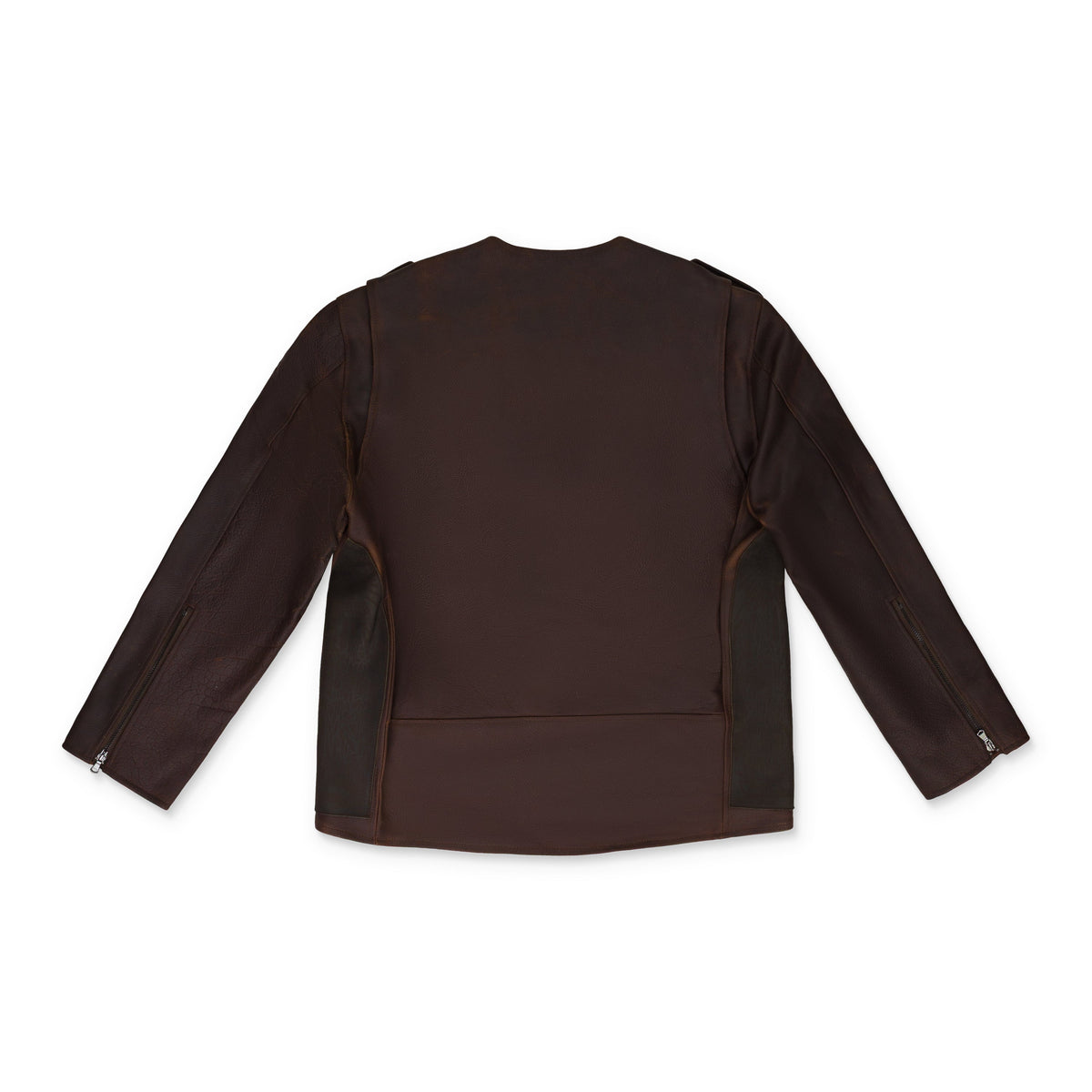 BROWN PERFECTO LEATHER JACKET