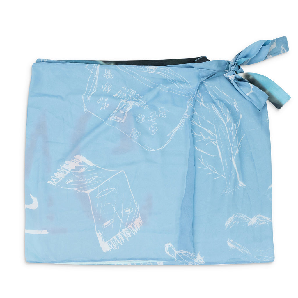 Blue Falafel Blue Skirt