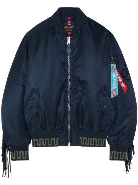 Alanui X Alpha Industries bomber jacket
