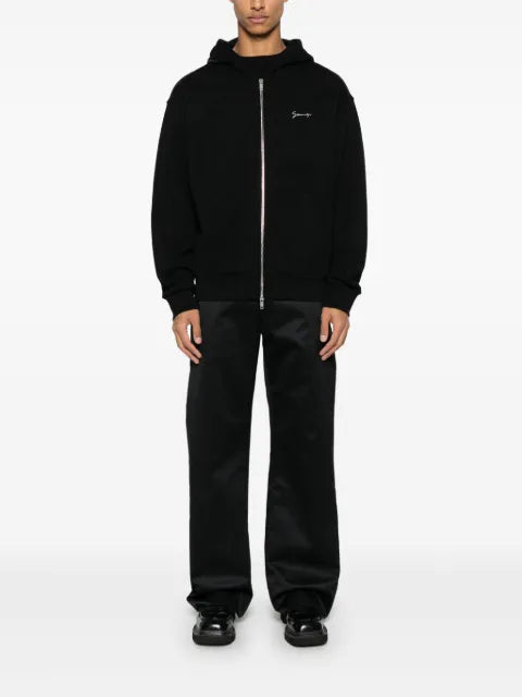 Givenchy zipped hoodie in fleece with Hubert objects print