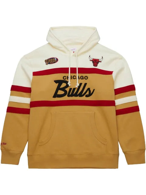 Mitchell & Ness NBA Head Coach Bulls "Tan/Cream" hoodie