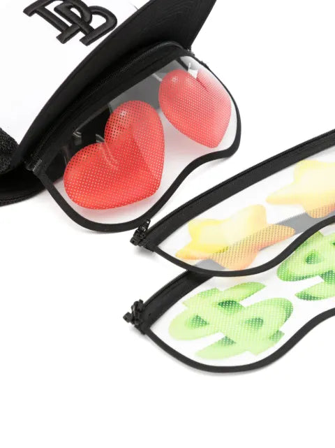 Doublet Emoji Goggle baseball cap
