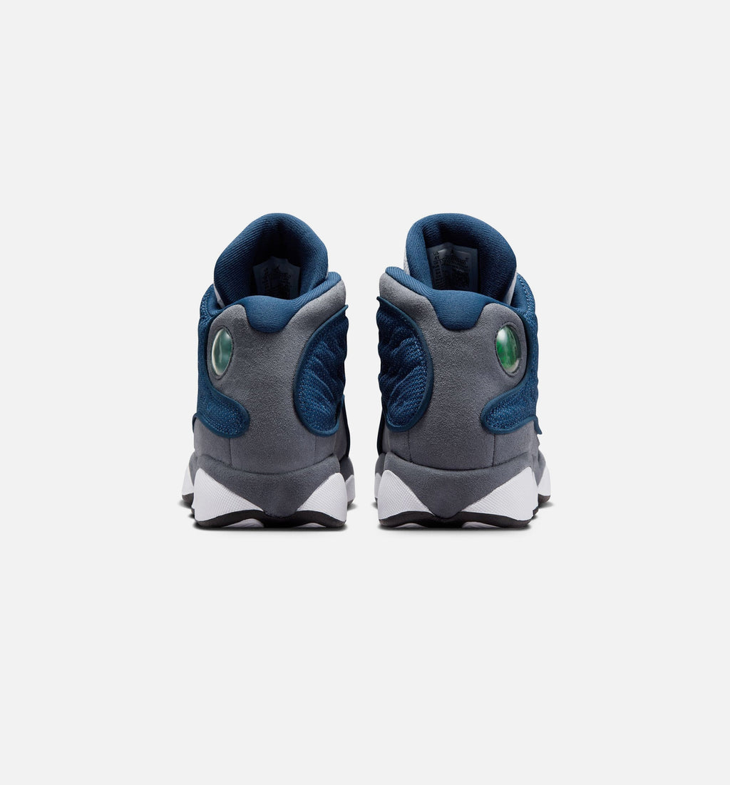 Air Jordan 13 Retro Navy & Flint Grey Grade School Lifestyle Shoe