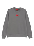 HUGO logo-patch sweater