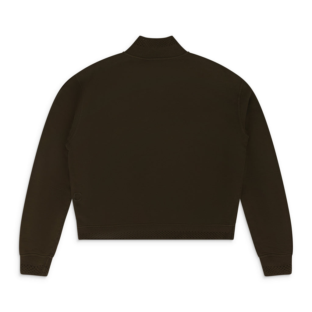Brown Layered Jersey Sweater