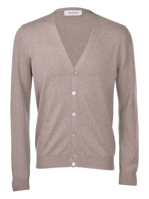 Gran Sasso virgin wool v-neck cardigan