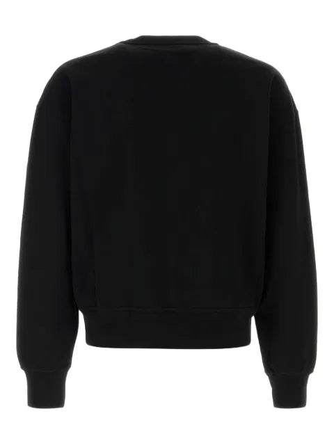 Alexander McQueen logo-embroidered cotton sweatshirt