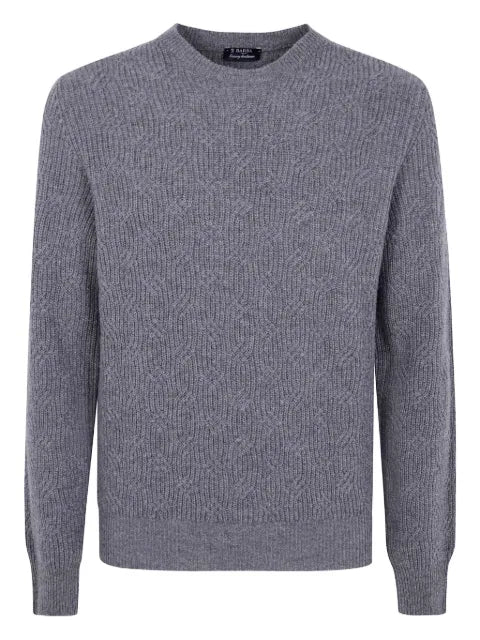 Barba cable-knit sweater
