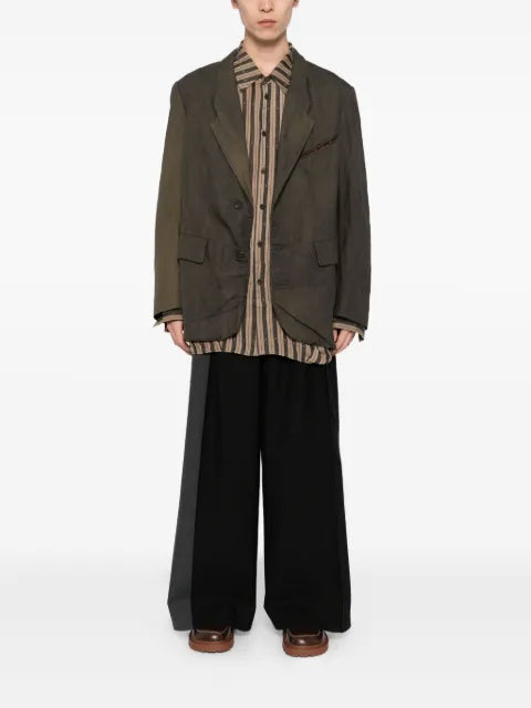 Ziggy Chen distressed dyed blazer