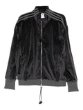 adidas zip-up sweatshirt