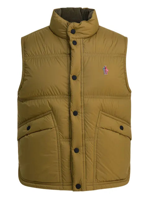 Moncler Grenoble buttoned padded gilet