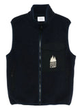 Maison Kitsuné zip-fastening chest-pocket gilet