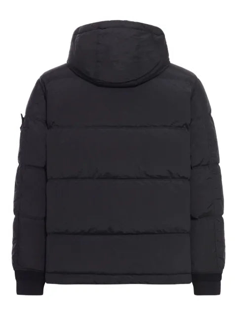 Stone Island hooded zip-up jacket