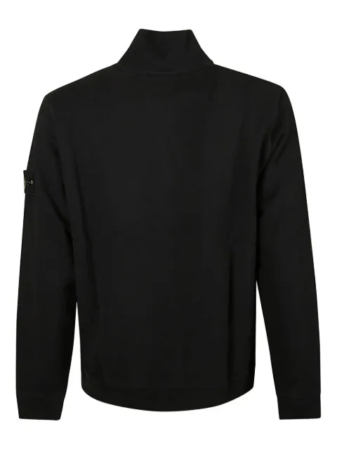 Stone Island 6100066 brushed organic-cotton fleece track jacket