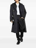 Versace zip-up cable-knit cardigan