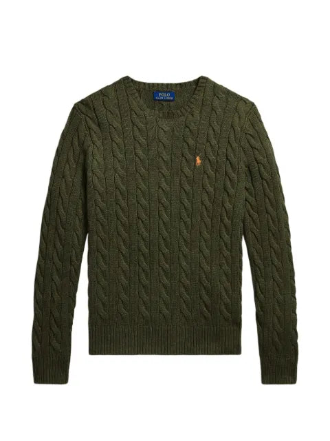 Polo Ralph Lauren cable-knit long-sleeve sweater