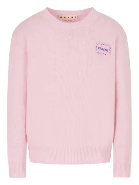 Marni cashmere sweater with Marni patch