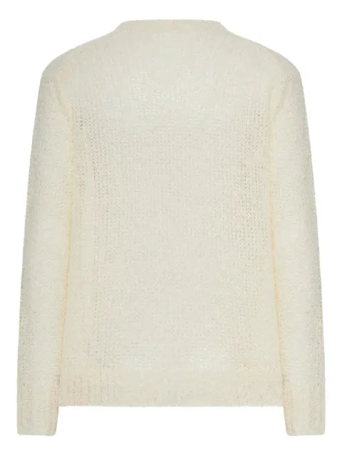 Jil Sander sweater with open-knit pattern