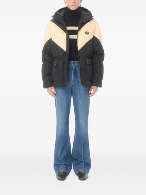 Valentino Garavani black hooded jacket
