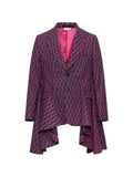 Comme des Garçons Homme Plus geometric-pattern blazer