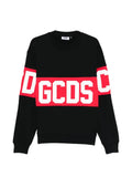 GCDS logo crew-neck sweater