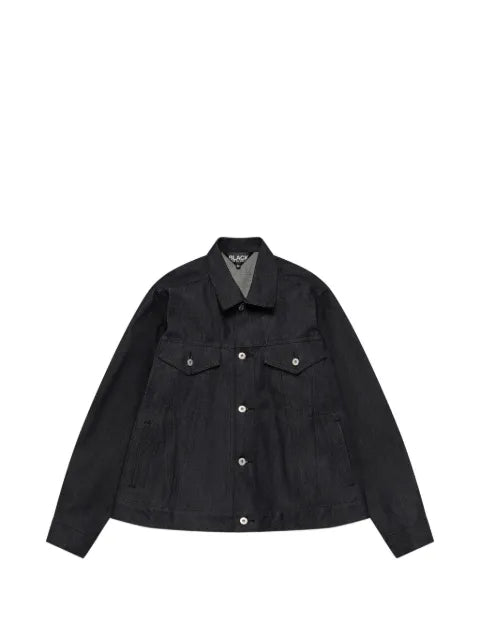 Black Comme Des Garçons denim jacket