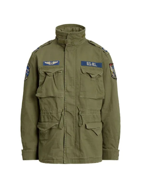 Polo Ralph Lauren patch-embellished field jacket
