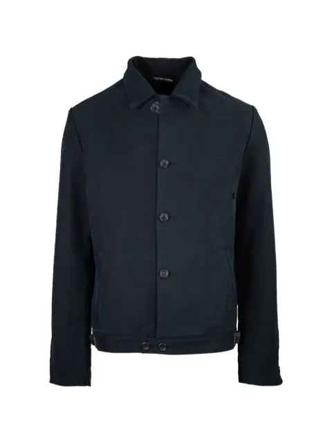 Hannes Roether buttoned shirt jacket