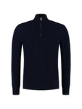 Fedeli half-zip ribbed-knit sweater