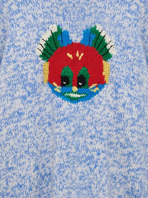 LOEWE sweater in wool and mohair blend