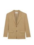Saint Laurent single-breasted jacket in wool and mohair
