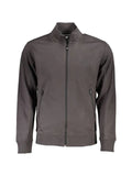 U.S. Grand mock-neck zip-up sweater